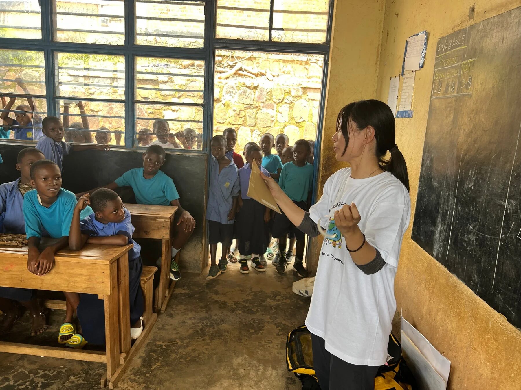 アフリカの教室