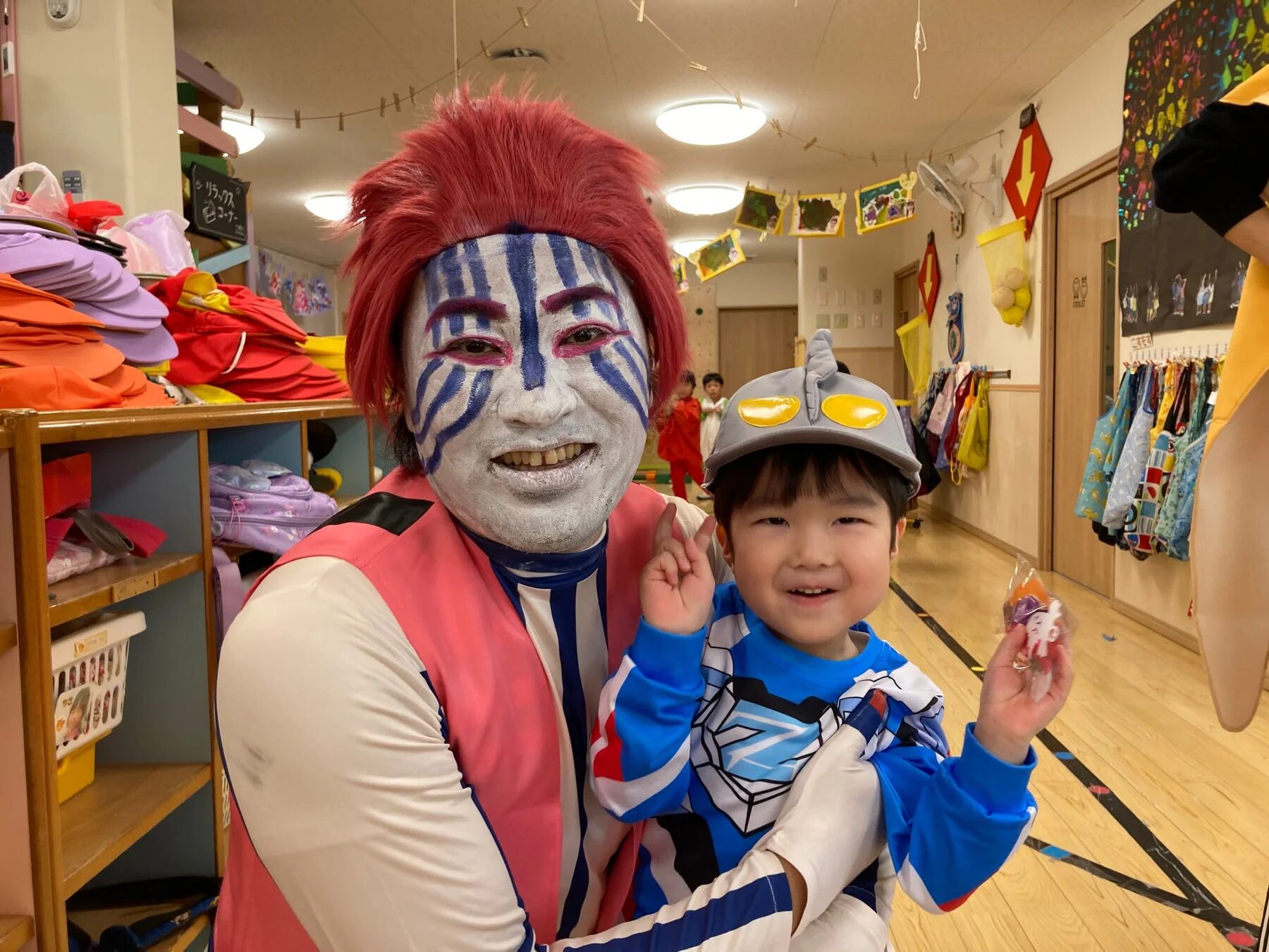 たじま絆保育園のハロウィンイベントの様子