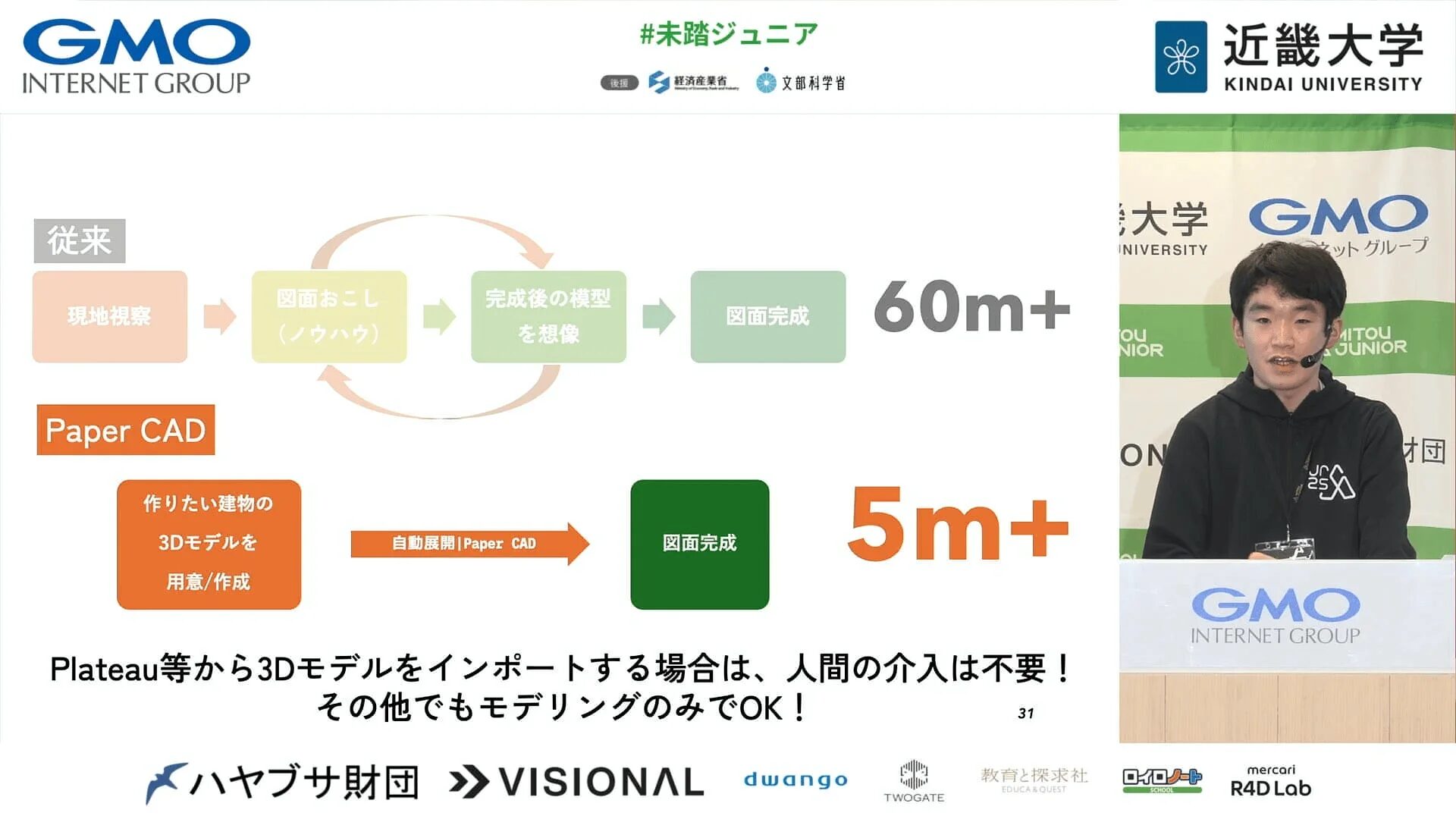 Paper CADを用いた図面作成のプレゼンテーション