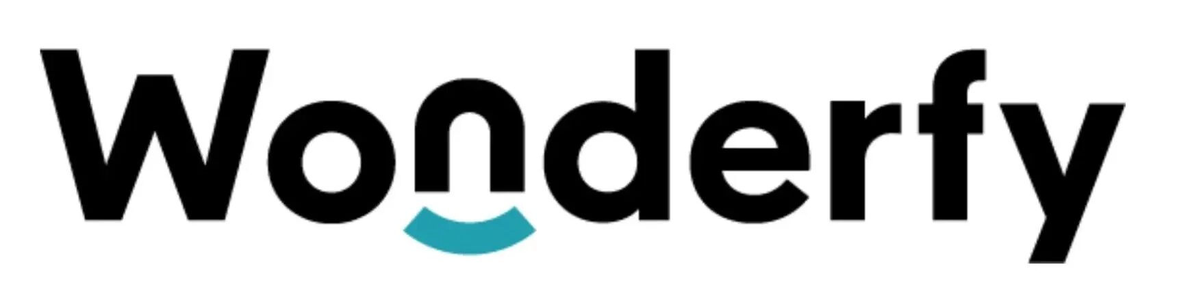 「Wonderfy」という文字が黒色で描かれたロゴ画像