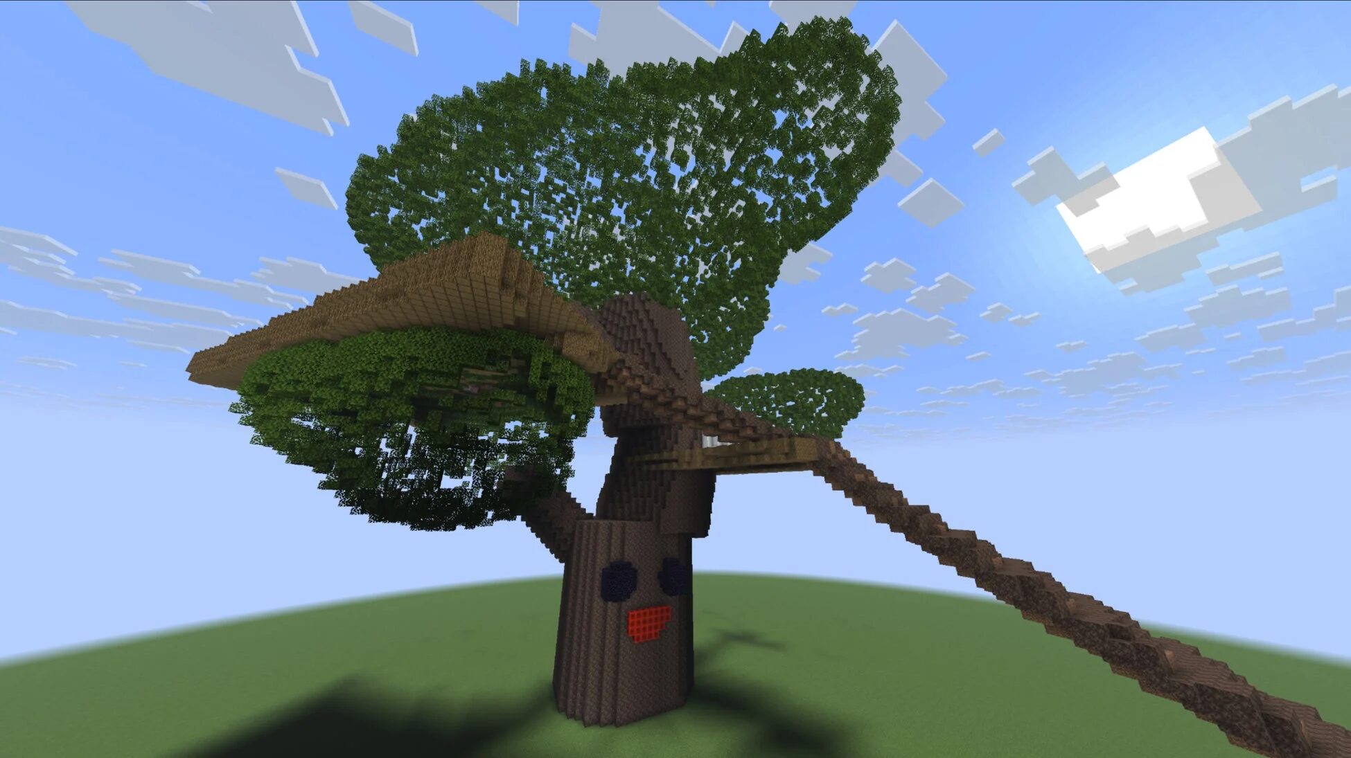 マインクラフトの巨木