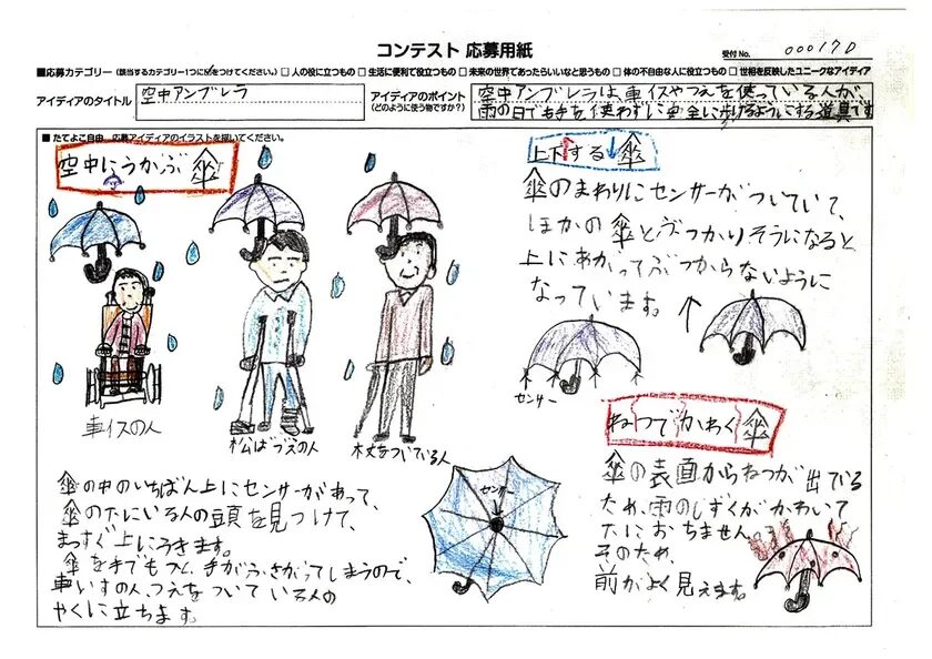 空中アンブレラ