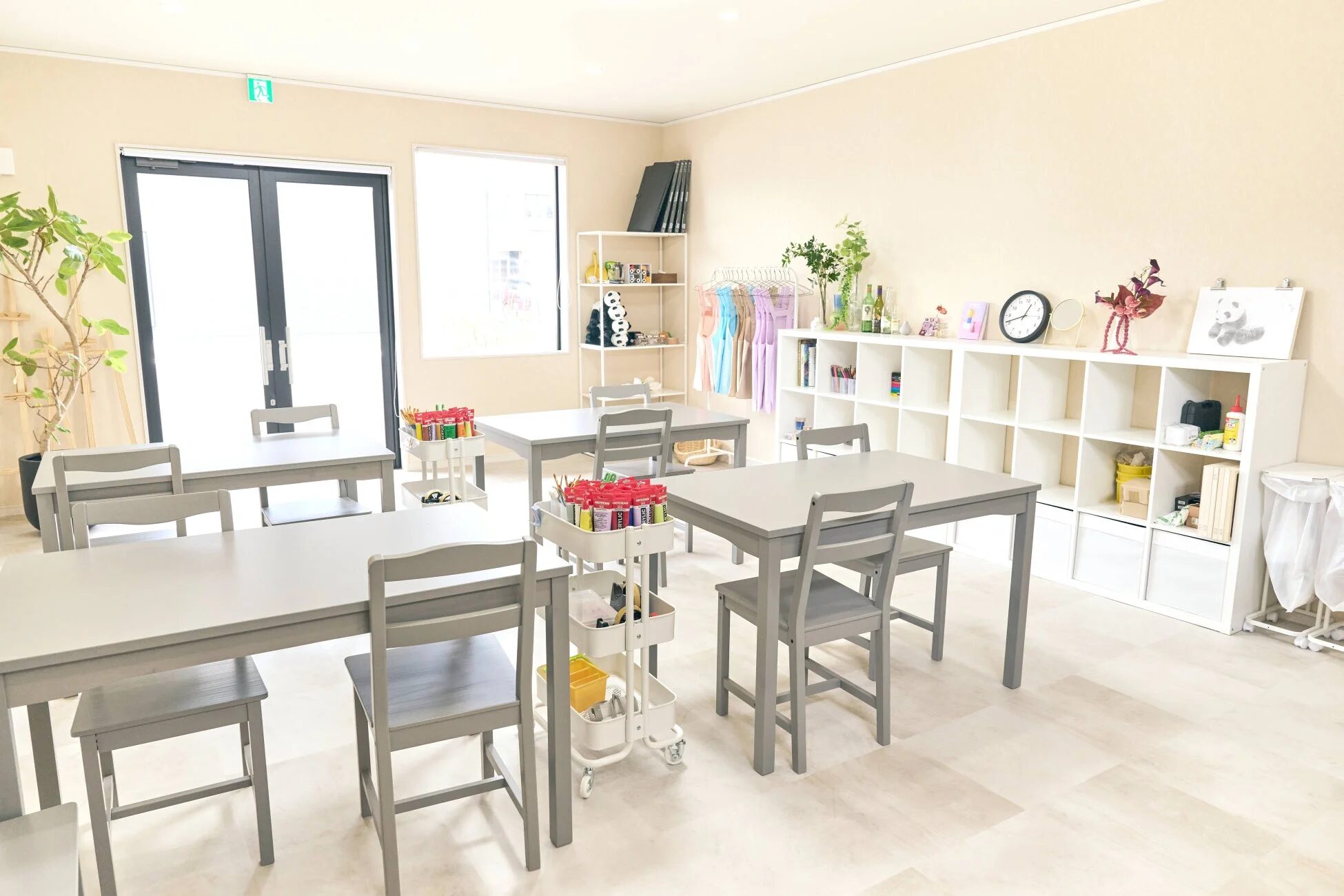 MONGATA ARTSCHOOLの教室内部