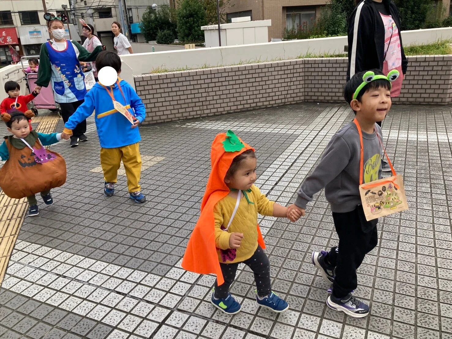 うきま絆保育園・うきま絆第二保育園のハロウィンイベントの様子