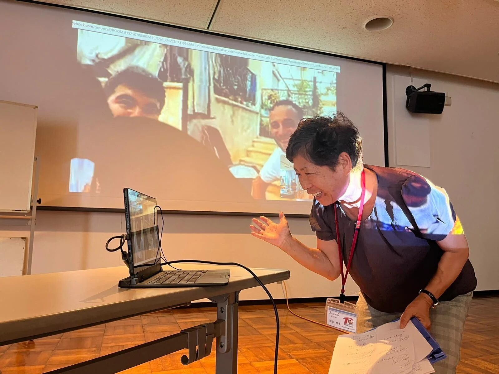 オンライン会議の様子