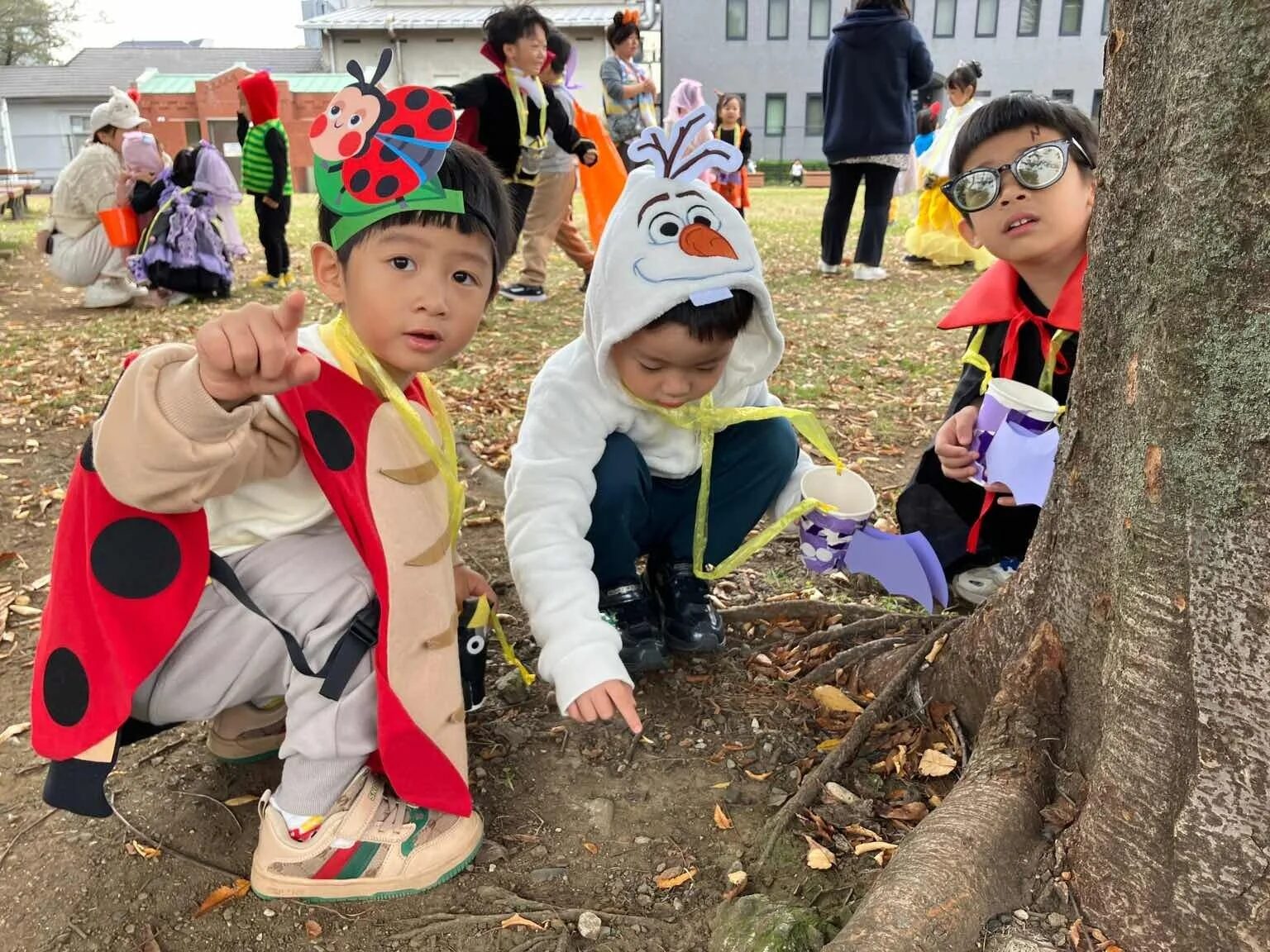 おうじ絆保育園のハロウィンイベントの様子