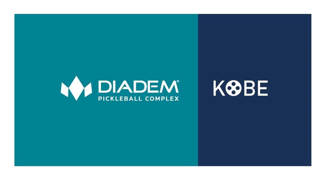DIADEM PICKLEBALL COMPLEXとKOBEのロゴ