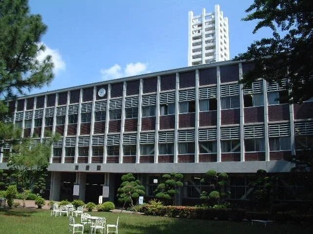 武蔵野大学のキャンパス風景