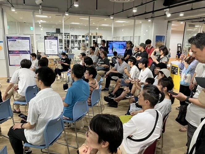 HADOイベントを観戦する人々