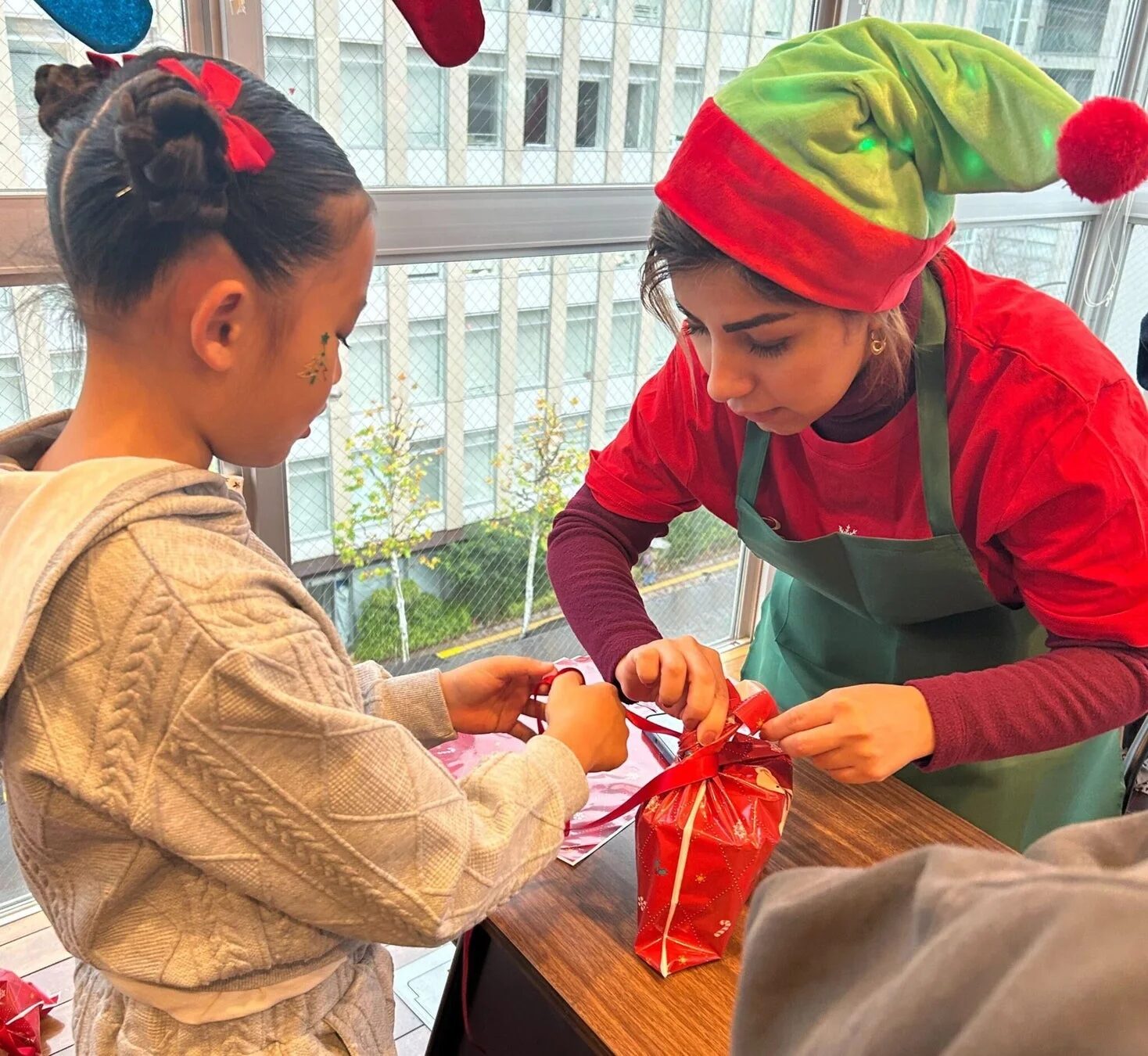 広尾校のイベントの様子