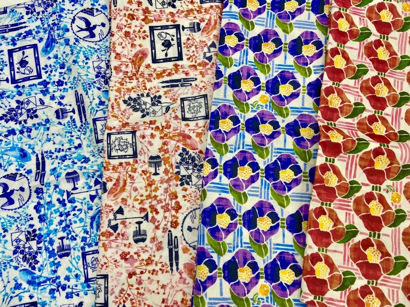 提供された生地の例