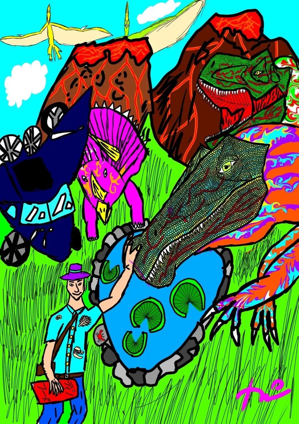 恐竜と遊べる世界