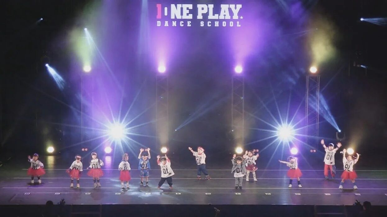 子供たちのダンスパフォーマンス