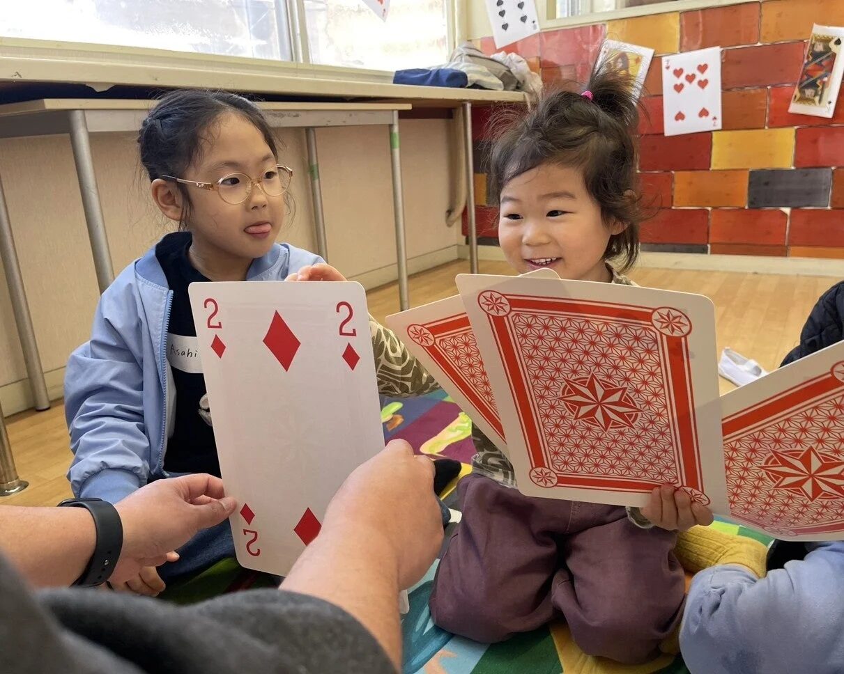 トランプゲームの様子1