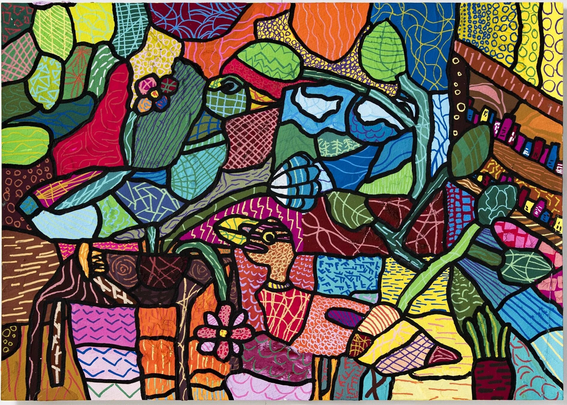 髙岡椛さんの絵画作品