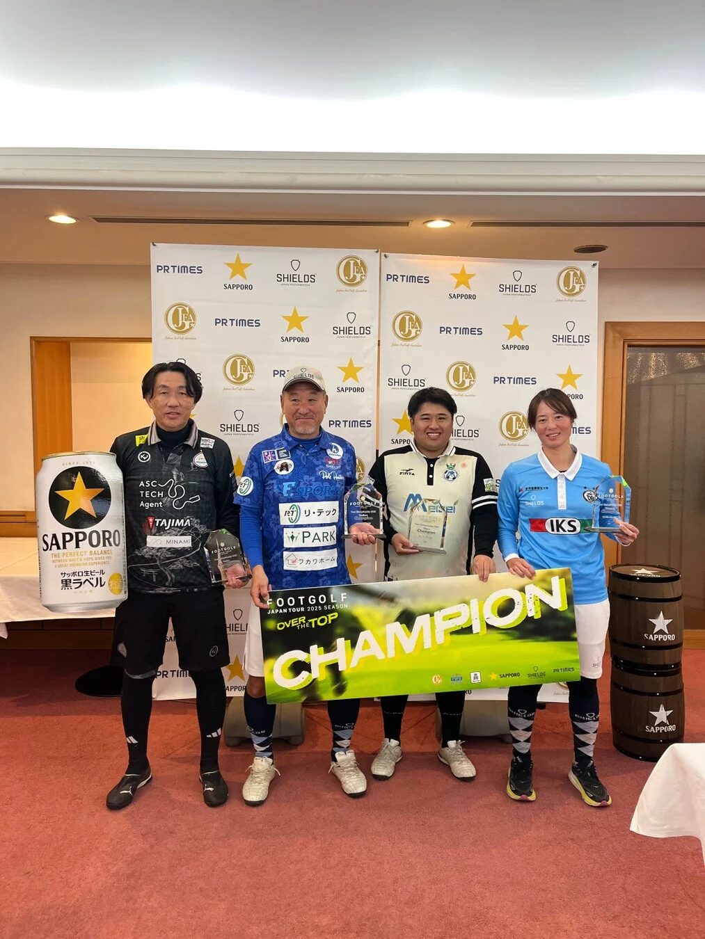 ツアーチャンピオンシップ優勝者たち