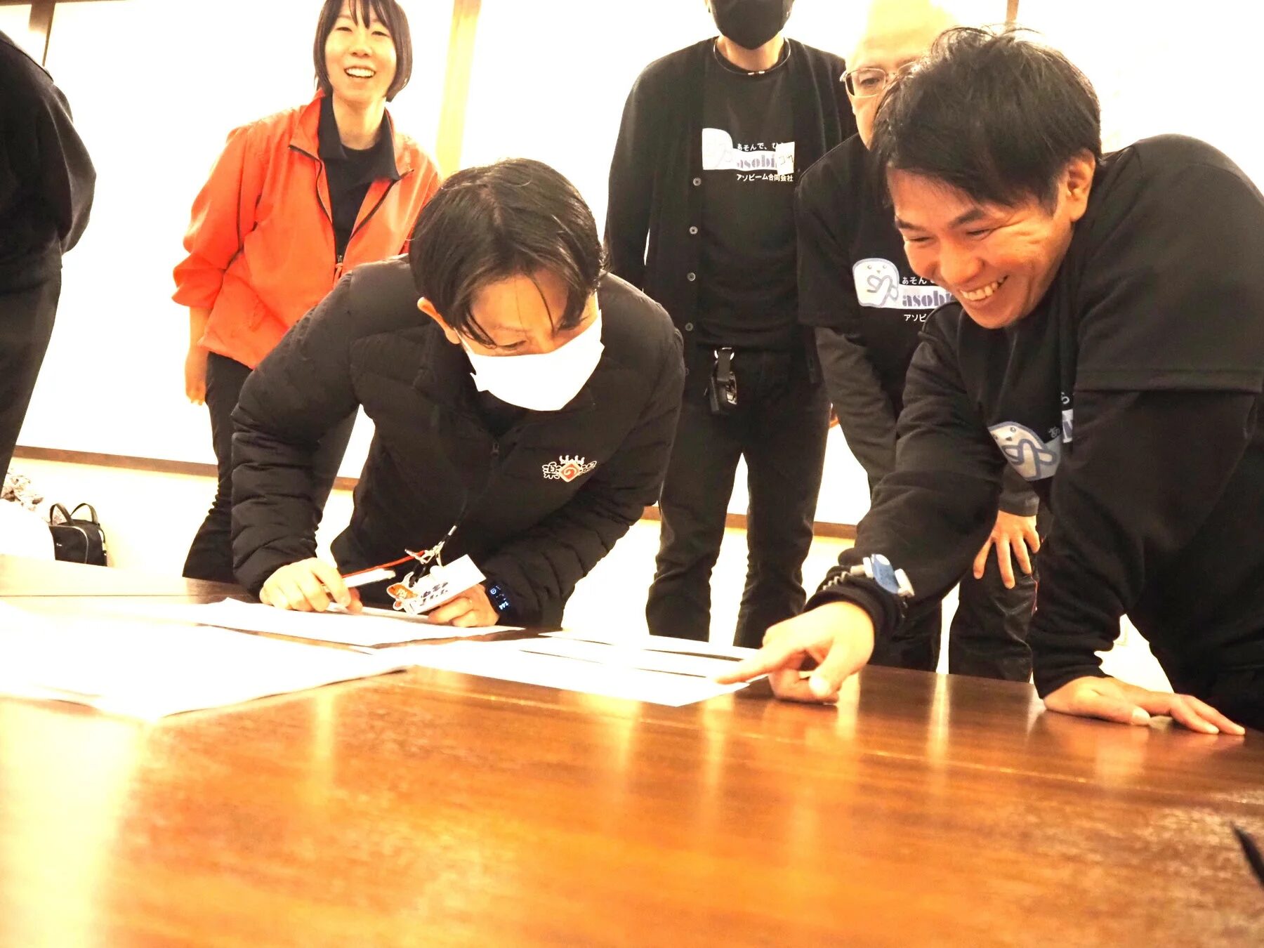 参加者と主催者の様子