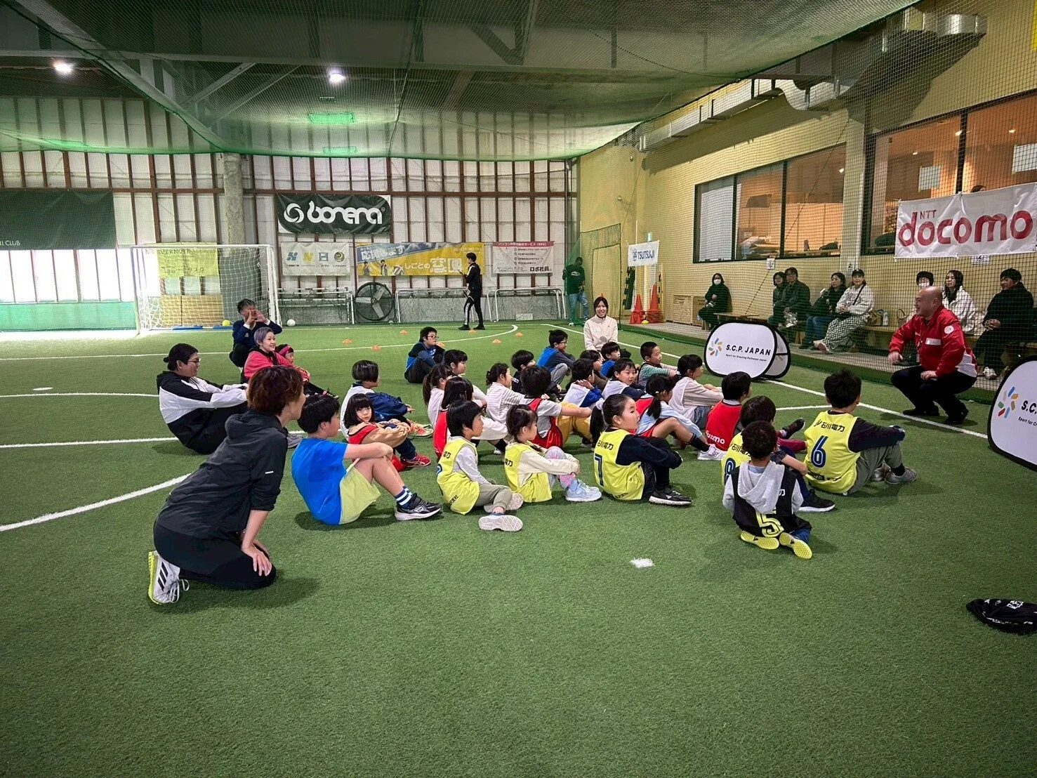 サッカーイベントの様子