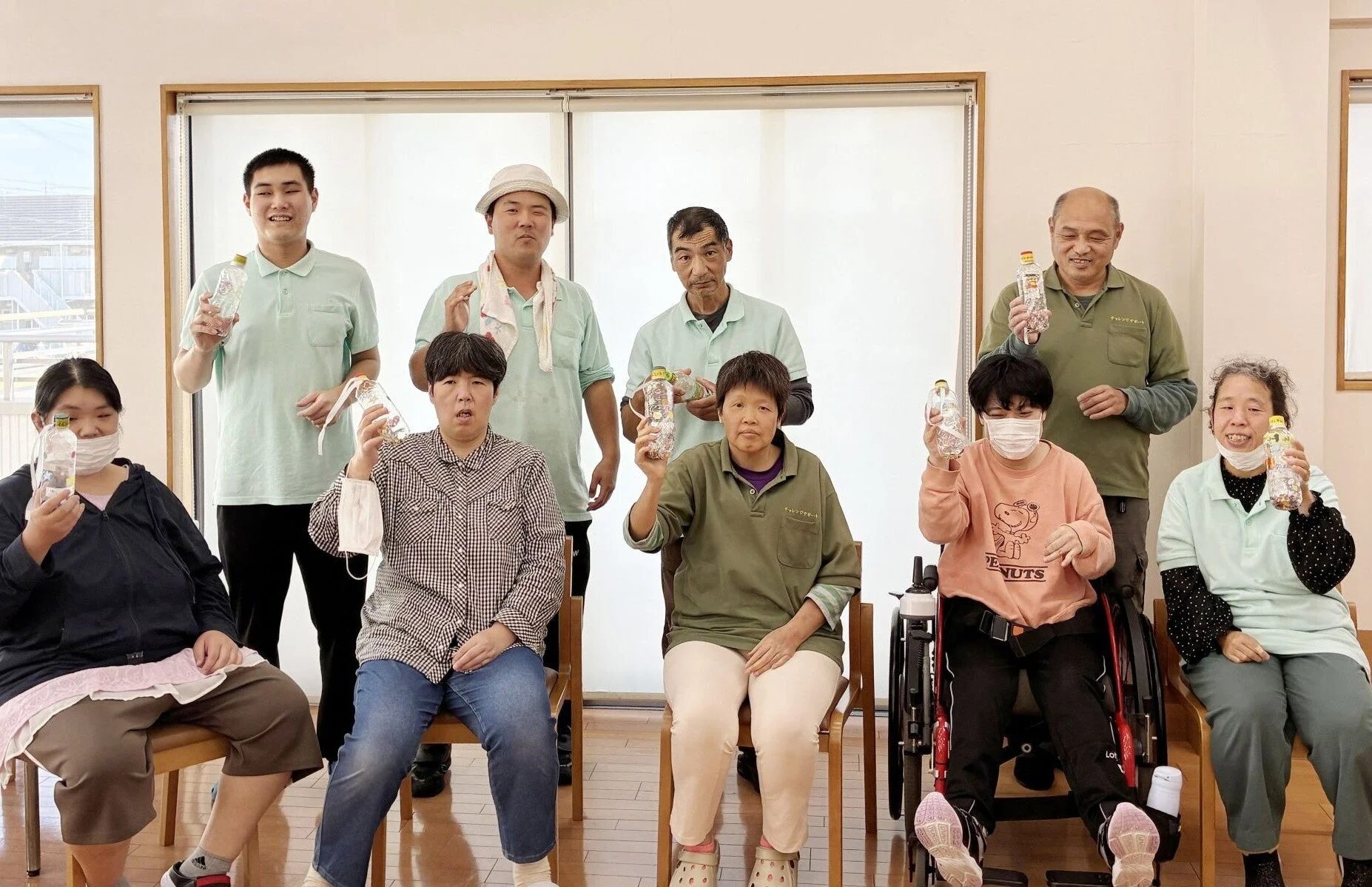 チャレンジサポートたかはまの皆さん