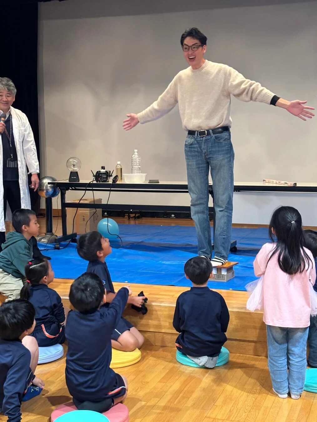 田中朝光さんの実験参加