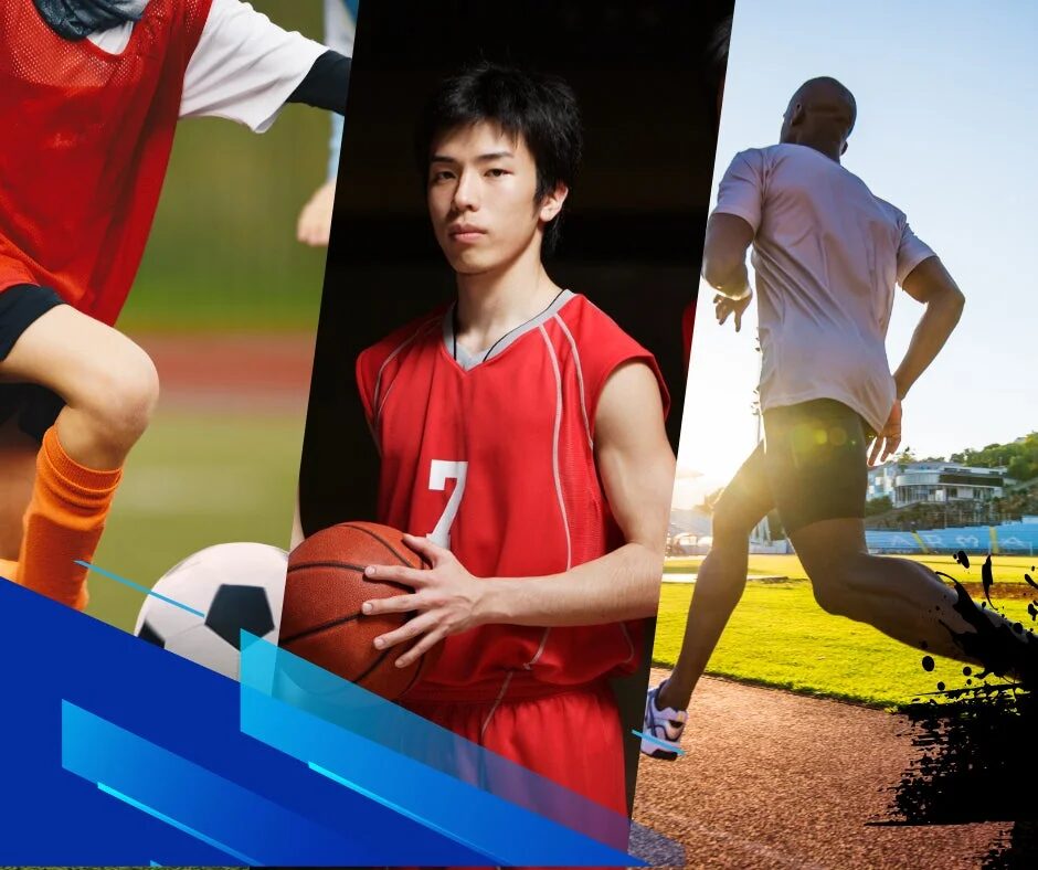 様々なスポーツをする子どもたち