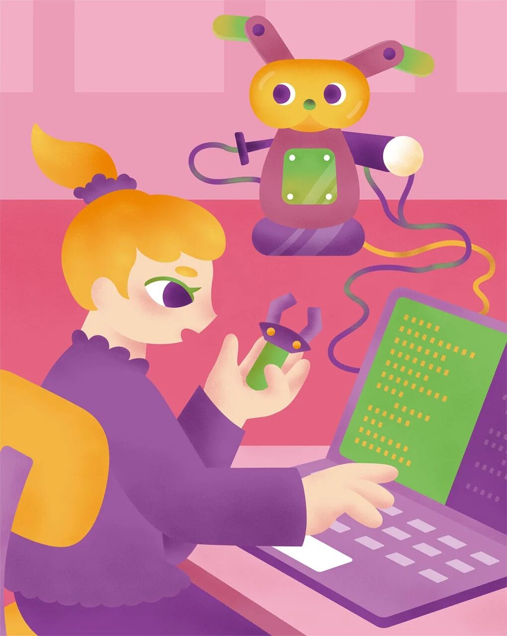 小林ランさんのイラスト